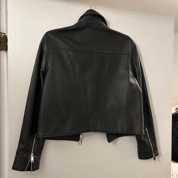 BARNEYS ORIGINALS NWOT Leather Jacket - Picture 3 of 4